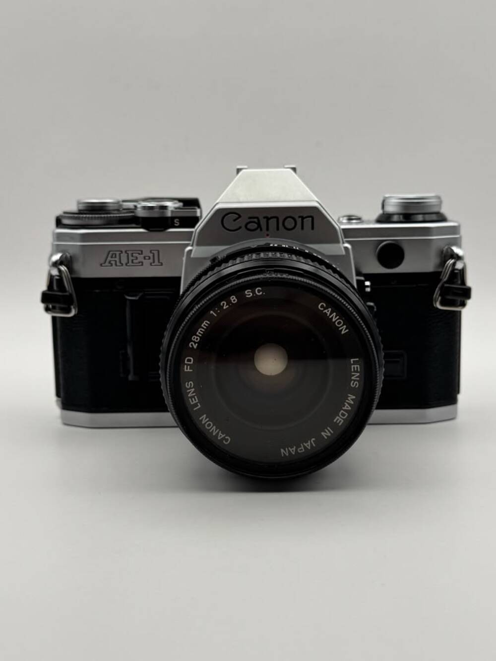 Canon AE-1 35mm SLR Film Camera FD 50mm f/1.8 S.C. Lens Tested